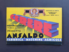 Agricoltura. ansaldo genova. usato  Bologna