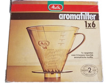 Melitta aromafilter 1x6 gebraucht kaufen  Oberdachstetten