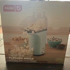 Máquina de pipoca Dash Fresh Pop na cor azul claro nova em folha  comprar usado  Enviando para Brazil