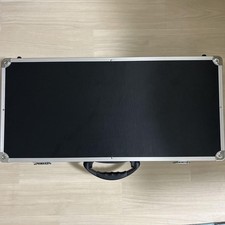 Pedal de efeito alumínio placa preta trava de metal usada 720x320x110mm comprar usado  Enviando para Brazil
