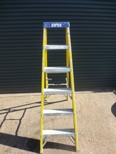 Lyte fibreglass stepladder for sale  WICKFORD
