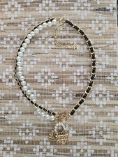 Gold leather pearl for sale  Windermere
