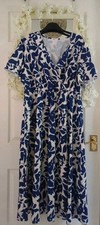 Blue white floral for sale  LINCOLN