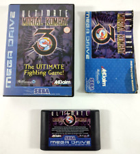 Jogo Sega Mega Drive Ultimate Mortal Kombat 3 na caixa com disco comprar usado  Enviando para Brazil
