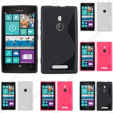 Housse Etui Coque Silicone Motif S-line Gel Souple Nokia Lumia 925 comprar usado  Enviando para Brazil