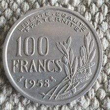 100 francs 1958 d'occasion  Albens