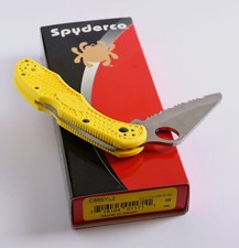 Couteau spyderco salt d'occasion  Paris XIII