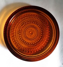 Vintage nuutajarvi amber for sale  ROTHERHAM