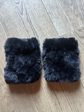 Black fur wrist for sale  TARPORLEY