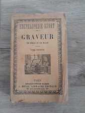 Encyclopédie roret graveur d'occasion  Le Quesnoy