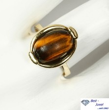 Ring echtem tigerauge gebraucht kaufen  Bad Kissingen