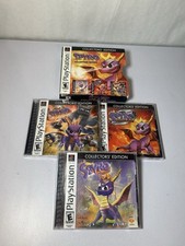 Spyro Collector's Edition (Playstation 1 PS1) 3 Conjunto de Jogos, Novo Na Caixa Com Manuais, Testado! comprar usado  Enviando para Brazil
