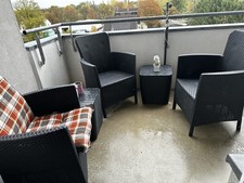 Rattanoptik gartenmöbel set gebraucht kaufen  Hannover