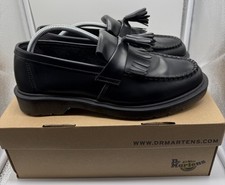 Mocassim masculino Dr. Martens Adrian couro preto tamanho 11 EUA Doc, usado comprar usado  Enviando para Brazil