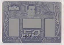 Placa de impressão 2016 Leaf Lumber Kings preta 1/1 Bernie Geoffrion #GC-02 HOF g6s comprar usado  Enviando para Brazil
