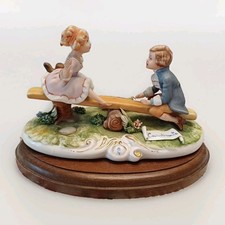 Porcellana statua bimbi usato  Napoli