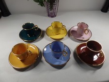 Porcelain espresso 6pcs for sale  Tiverton