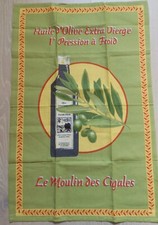 Torchon publicitaire tissu d'occasion  Yvetot