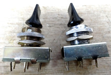 2x Interruptor de palanca de deslizamiento Arcolectric DPDT de bajo perfil trasero orificio 12,5 mm segunda mano  Embacar hacia Mexico