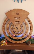 Calendario con orologio usato  Vittoria