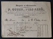 Facture moulins 1833 d'occasion  Nantes-