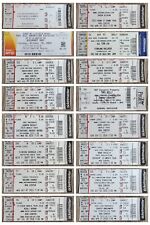 Concert ticket stub for sale  Boston