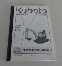 Operating instructions manual d'occasion  Expédié en Belgium