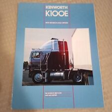 Kenworth k100 brochure for sale  Quincy