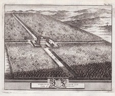 Ashdown House Oxfordshire Berkshire Angleterre Gravure En Cuivre Van D. Aa 1707 comprar usado  Enviando para Brazil