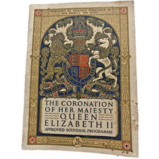 Queen elizabeth 1953 for sale  CONSETT