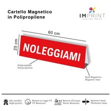 Cartello magnetico per usato  Catania
