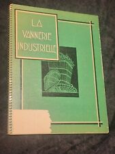 Ancien livre vannerie d'occasion  Vitry-le-François