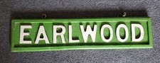 Vintage painted wooden for sale  USK