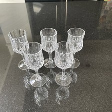 Vintage crystal glasses for sale  LONDON