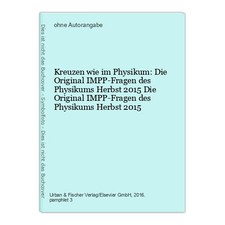 Kreuzen physikum riginal gebraucht kaufen Kreuzen physikum riginal gebraucht kaufen  Waldshut-Tiengen