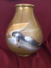 Japanese carp vase for sale  FALKIRK