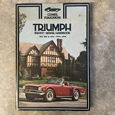 triumph manual tr 2 service for sale  Claremore