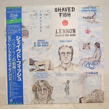 JOHN LENNON / SHAVED FISH JAPAN ISSUE LP GREEN WAX W/OBI, INSERT comprar usado  Enviando para Brazil
