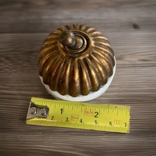 Antique brass ceramic for sale  LEAMINGTON SPA