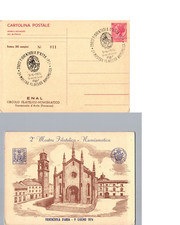 Cartolina mostra filatelico usato  Castione Andevenno