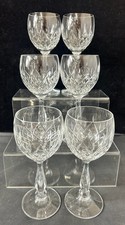 Elegant crystal wine for sale  CROWTHORNE