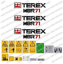 Terex mbr71 roller for sale  Shipping to Ireland