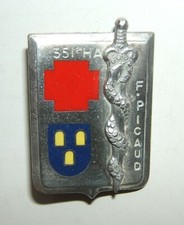 Insigne 351 hopital d'occasion  Senozan