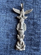 Sterling silver totem for sale  WALTON-ON-THAMES