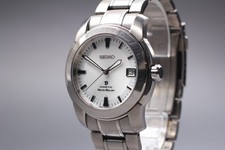 Usado, [Exc+5]SEIKO KINETIC RELÉ AUTOMÁTICO 5J22-0D40 TITÂNIO 100M masculino do Japão A118 comprar usado  Enviando para Brazil