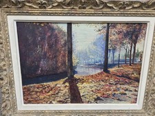 Tableau signé. paysage d'occasion Tableau signé. paysage d'occasion  Toulouse-