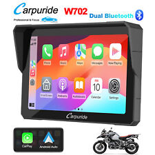 Carpuride W702 GPS Bluetooth CarPlay inalámbrico y Android Auto para Motorcycle comprar usado  Enviando para Brazil