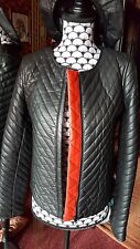 Veste cuir agneau d'occasion  Paris XIX