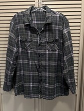 Flannel plaid purple for sale  Redding