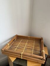 Vintage handmade wicker for sale  LONDON